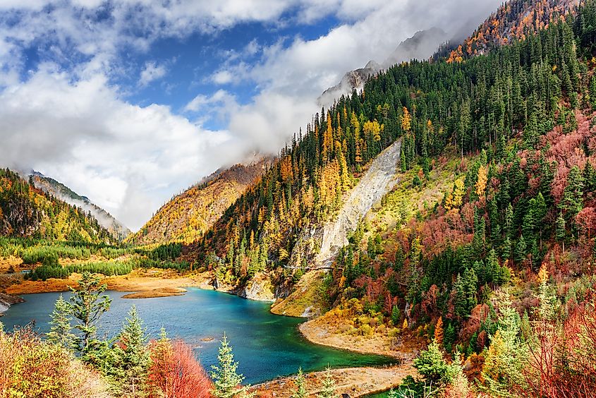 Jiuzhai Valley National Park, China.