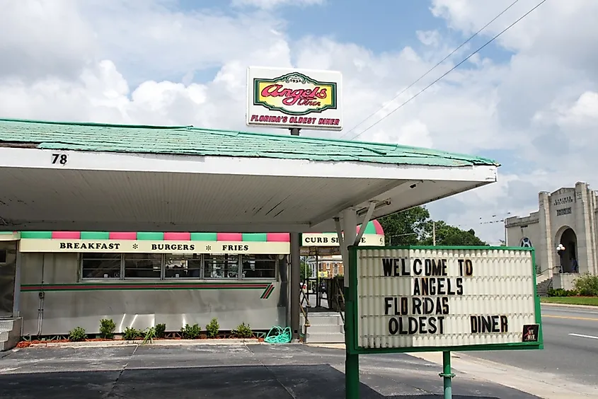 Angel's - Florida's oldest diner, Palatka, Florida