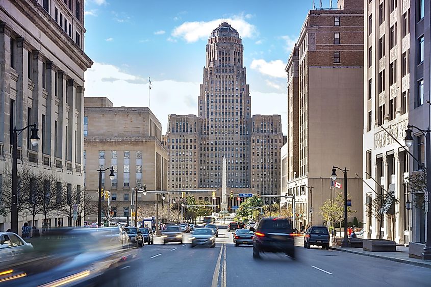 Buffalo is the second most populous city in the state of New York, behind New York City
