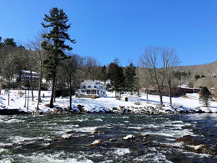 Housatonic River in Cornwall, Connecticut.
