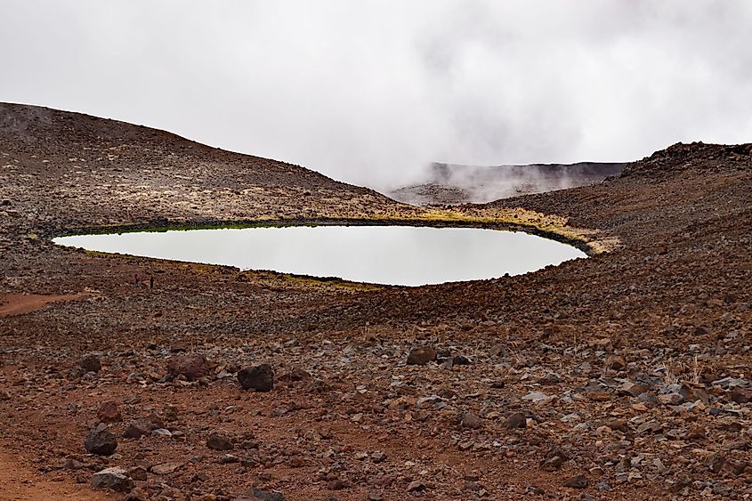 Lake Waiau on Mauna Kea