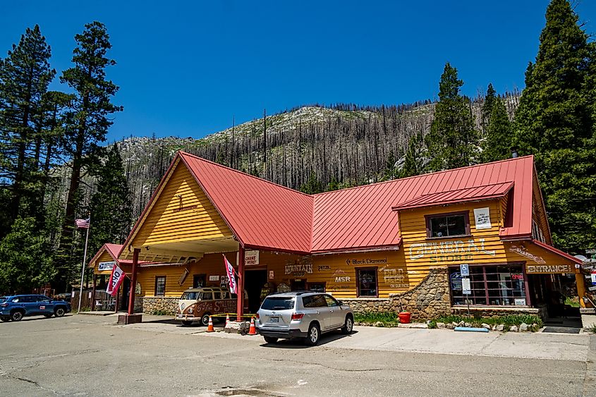 Strawberry Station General Store in Twin Bridges, California.