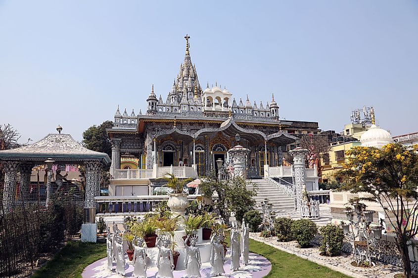 Jain Temple in Kolkata, West Bengal, India