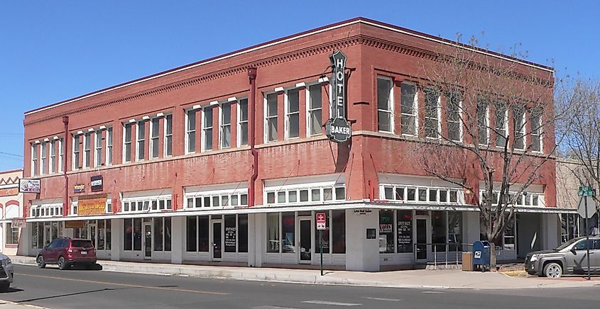 Downtown Deming Historic District in Deming, New Mexico.