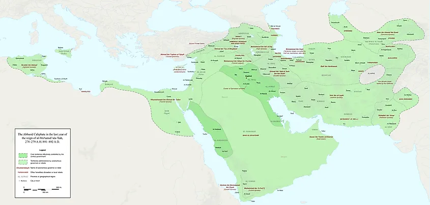 Largest Empires In History - WorldAtlas