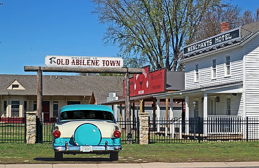 Old Abilene Town in Abilene, Kansas.