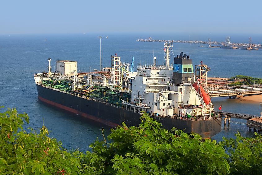 Visakhapatnam port 