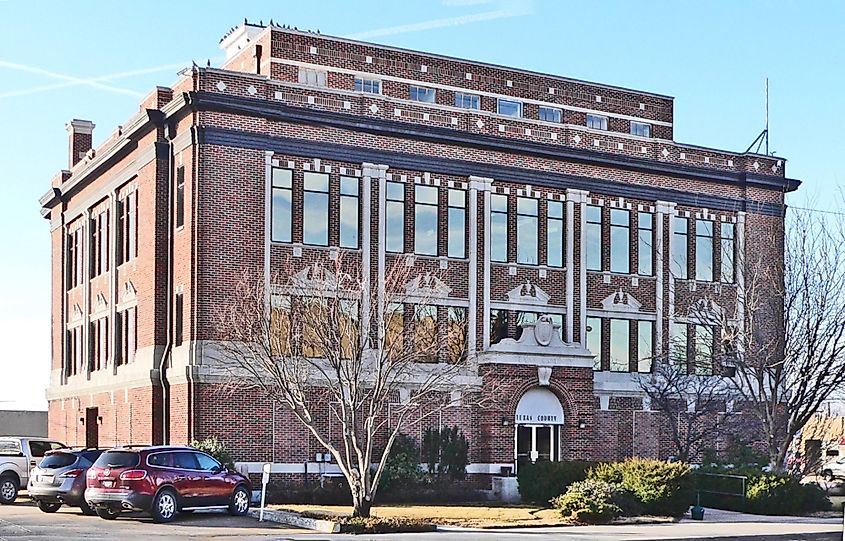 Texas County Courthouse in Guymon, Oklahoma