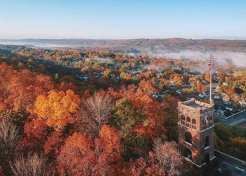 Poet's Seat Tower in Greenfield, Massachusetts.