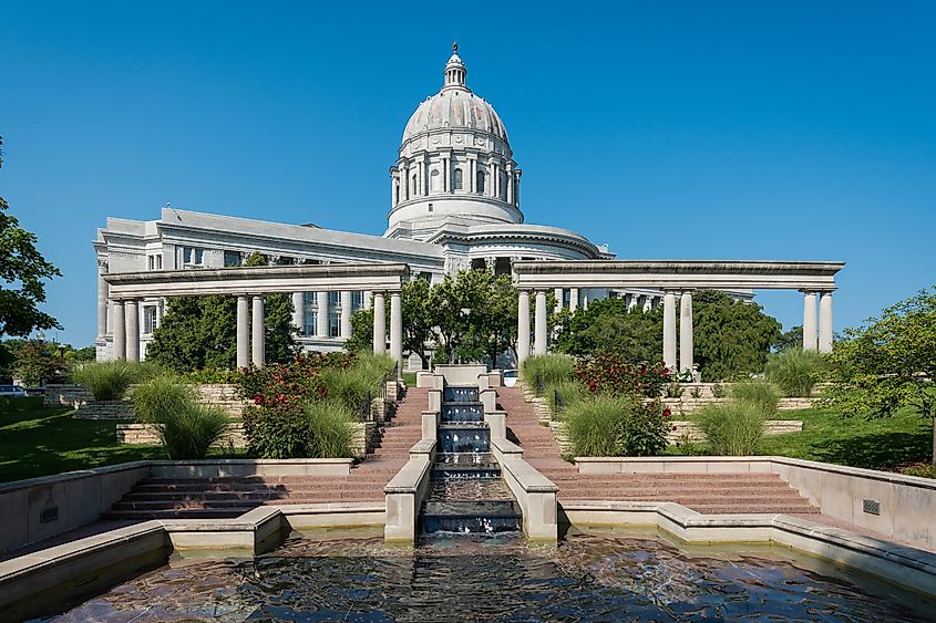 Missouri State Capitol in Jefferson City, Missouri