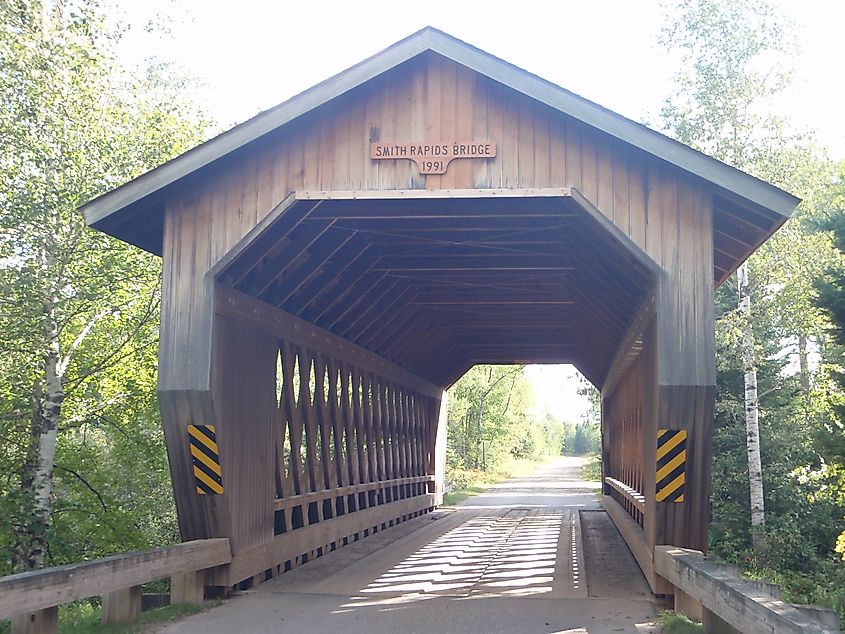 Smith Rapids Covered Bridge. 