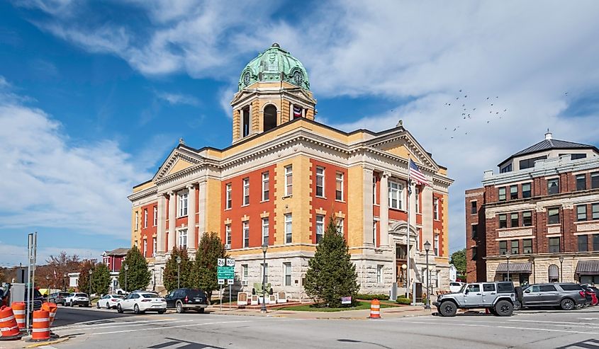 Monroe County Courthouse in Woodsfield.