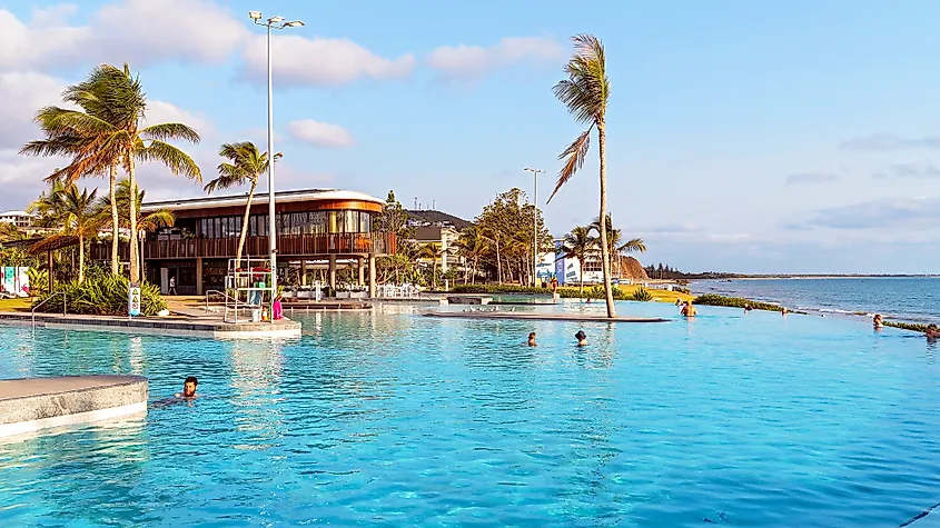A pool along the beach in Yeppoon, Queensland. Editorial credit: Jackson Stock Photography / Shutterstock.com