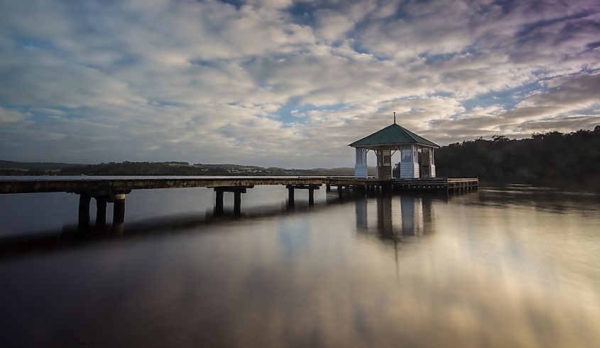 Rest Point Jetty on the Walpole inlet, Western Australia