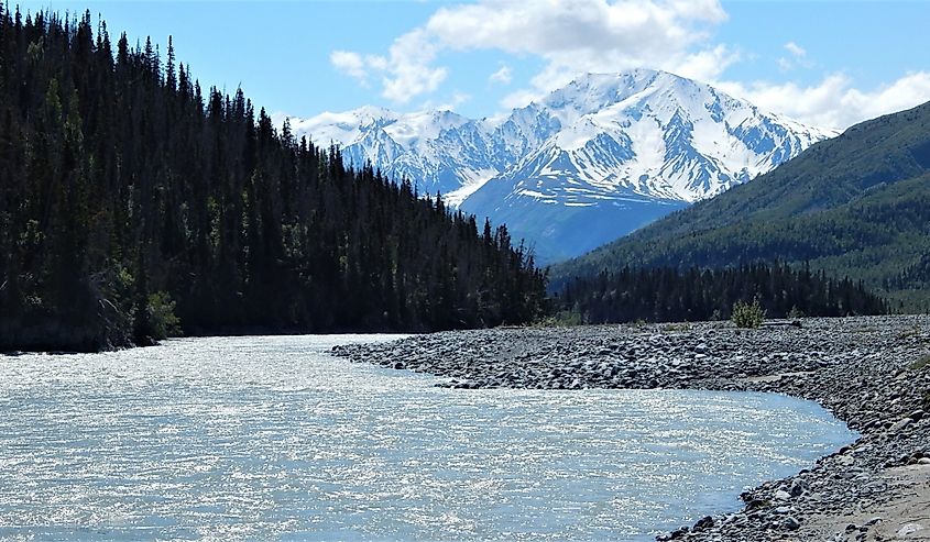 Tatshenshini and Alsek River in Yukon, BC and Alaska