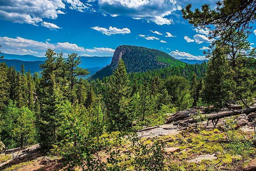 Wonderful Day in Staunton State Park Wilderness in Colorado.