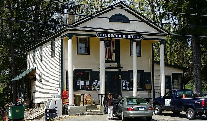 The Old Store in Colebrook, Connecticut.