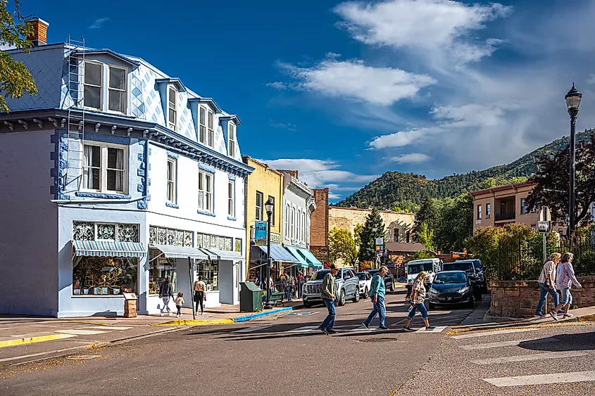Downtown Manitou Springs, Colorado