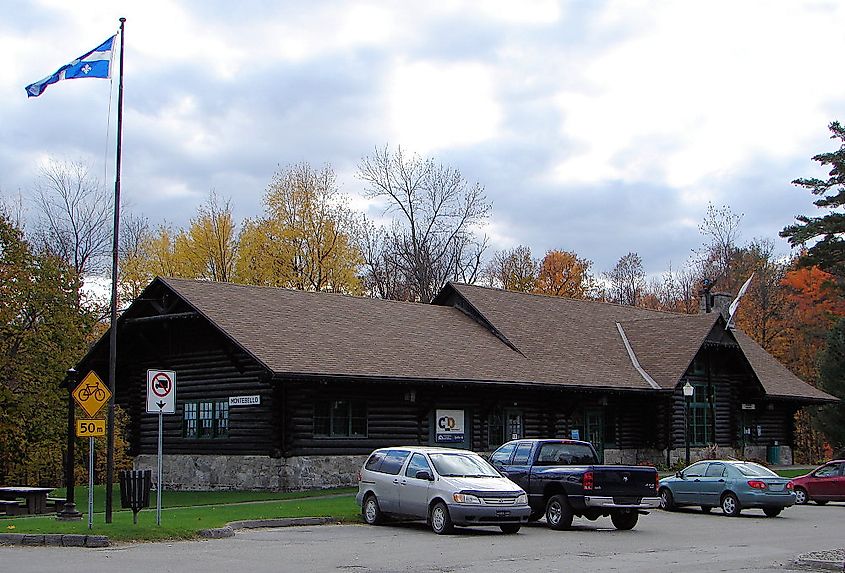 Local development centre in Montebello, in the former Canadian Pacific Railway Depot