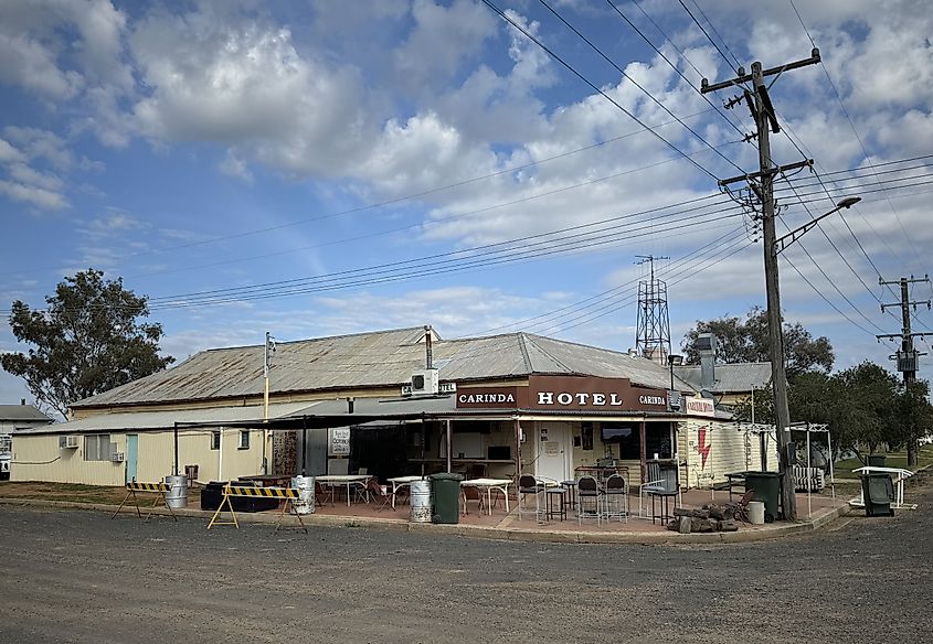 Carinda Hotel at Carinda, New South Wales