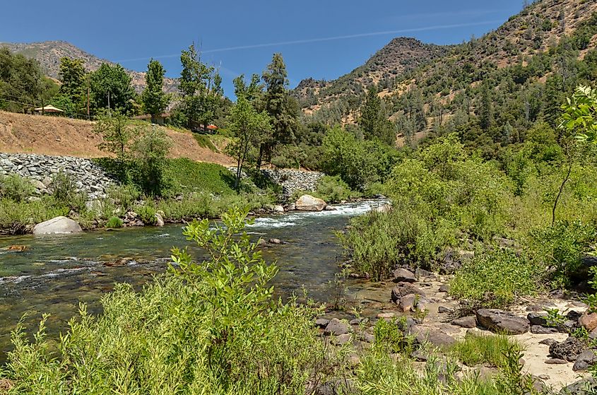 Merced River headwaters near Incline, Mariposa County, California