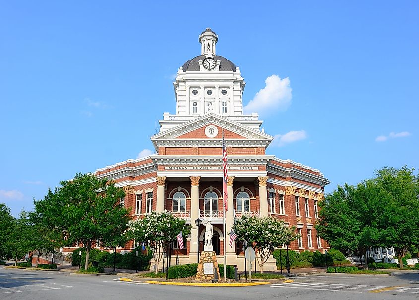 Morgan County Court House in Madison, Georgia
