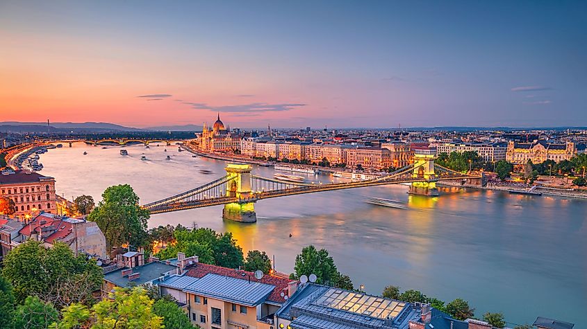 Danube River in Budapest