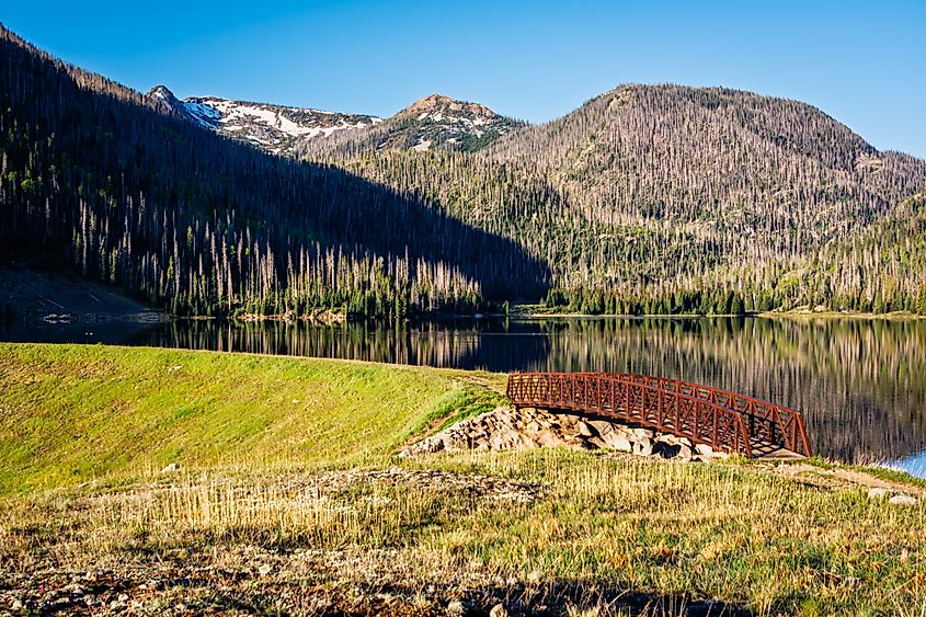 Big Meadows Reservoir near Creede, Colorado