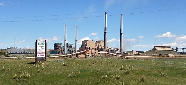 Colstrip in Montana.