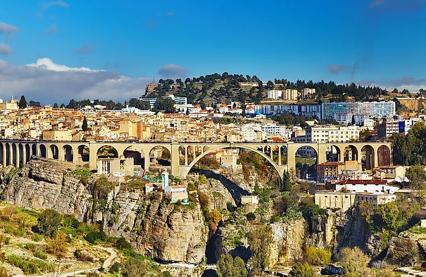 Constantine, the third largest city of Algeria
