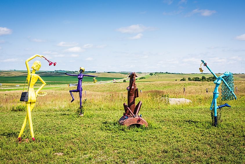 Porter Sculpture Park in Montrose, South Dakota