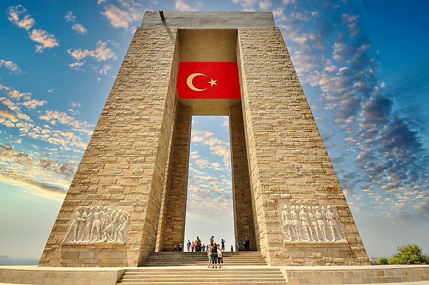 Martyrs Memorial in Gallipoli