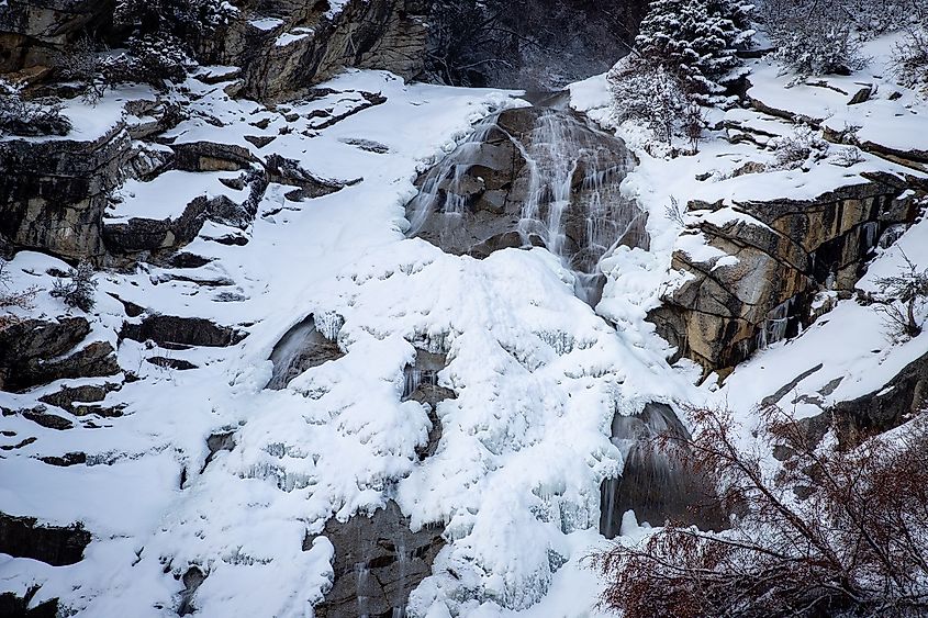 Horsetail Falls, Utah