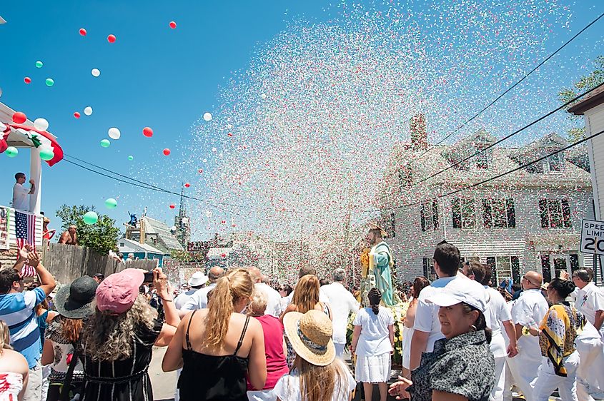 St. Peter's Fiesta celebrations in Gloucester, Massachusetts