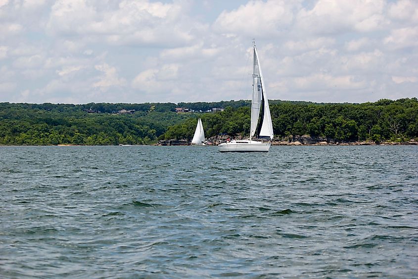 Stockton Lake in Stockton, Missouri.