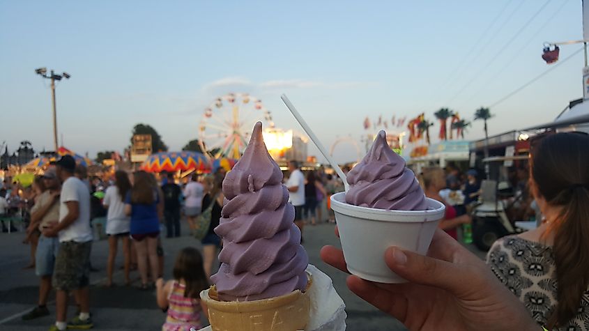 The annual grape festival in Tontitown.