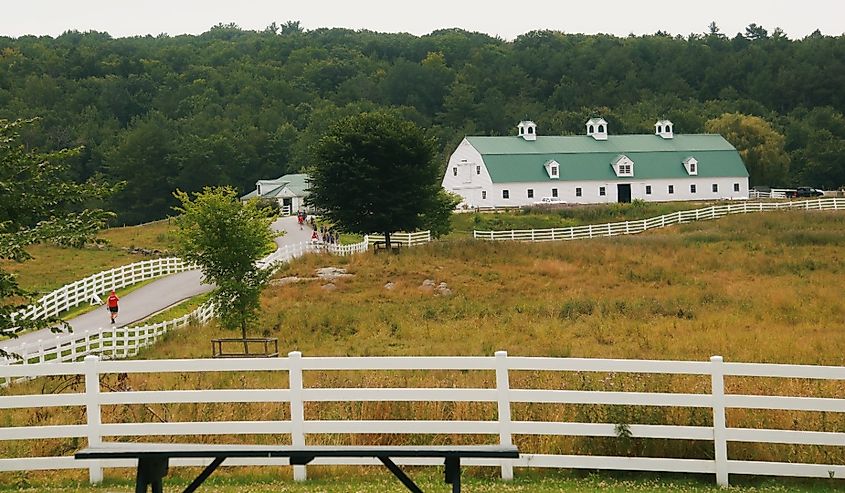 Pineland Farms, New Gloucester, Maine.
