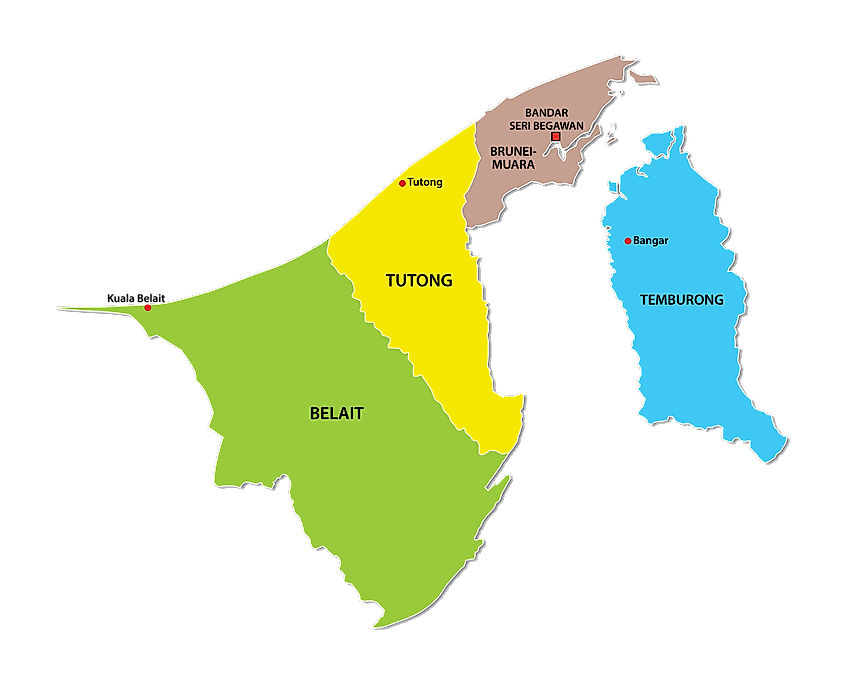 Bandar Seri Begawan Map Brunei Darussalam Maps & Facts - World Atlas