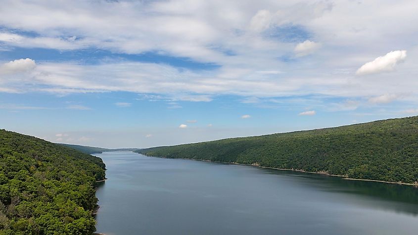 Hemlock Lake, New York.