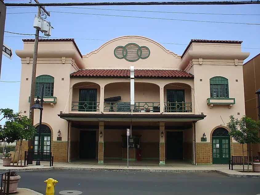 Iao Theater in Wailuku, Maui island.
