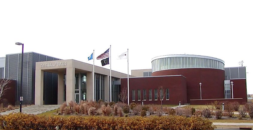 Maple Grove Government Center in Maple Grove, Minnesota