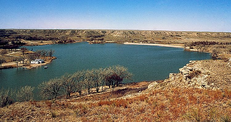 Lake Scott State Park in Nevada, via 