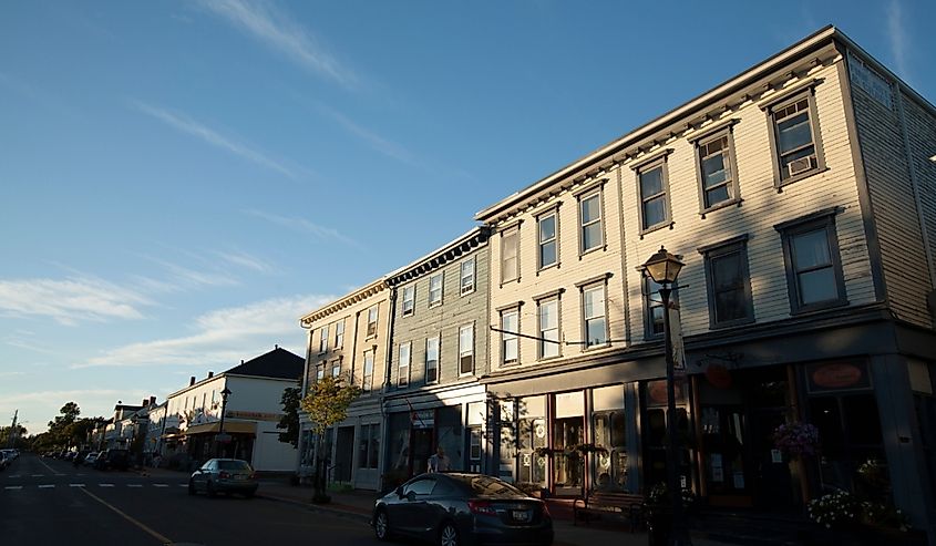 Street view in Saint Andrews, New Brunswick