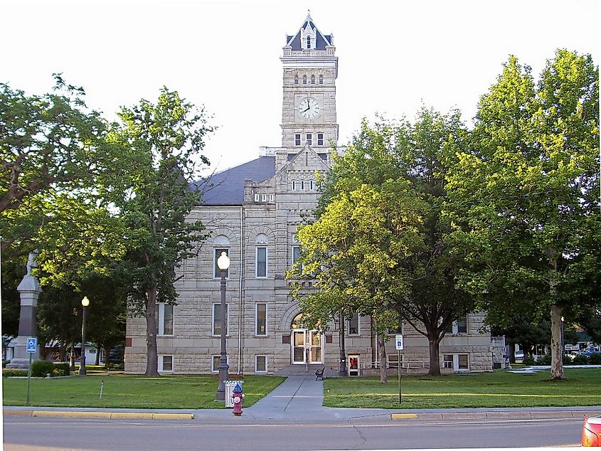 Clay County Courthouse, Kansas.