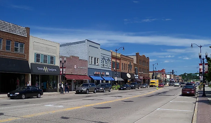 Downtown Hutchinson, Minnesota