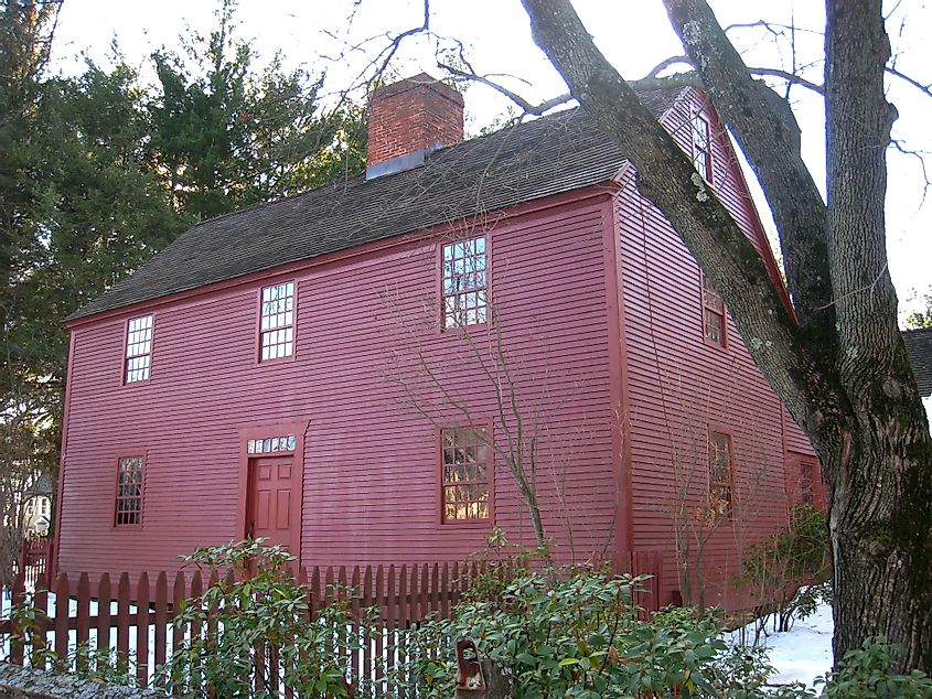 Noah Webster House in West Hartford, Connecticut
