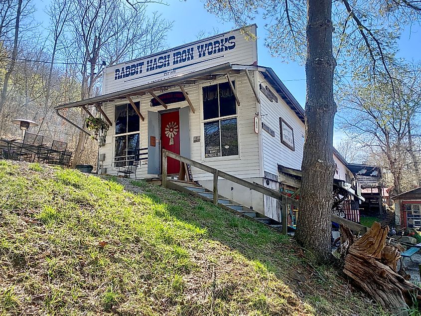 The Old Rabbit Has Iron Works. By w_lemay - Wikimedia Commons.