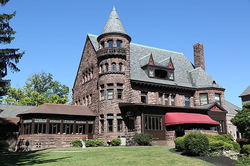 Belhurst Castle and Winery in Finger Lakes region, Geneva, New York