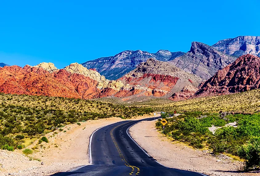 Red Rock Canyon National Conservation Area near Las Vegas, Nevada.