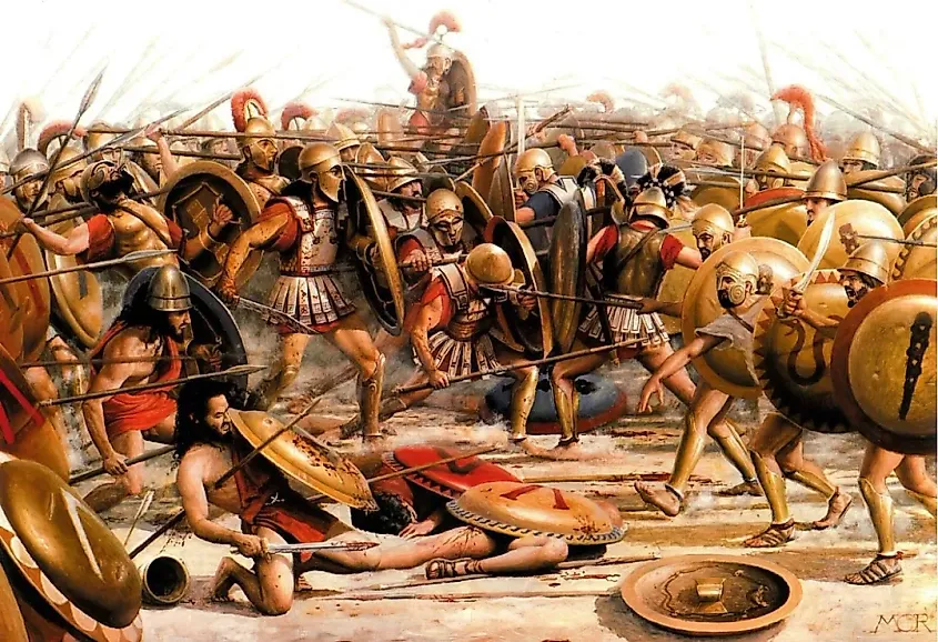 The Battle of Mantinea restored the reputation of the Spartans as fearless and competent soldiers and strategists.